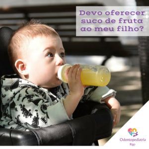 Suco de fruta para bebês